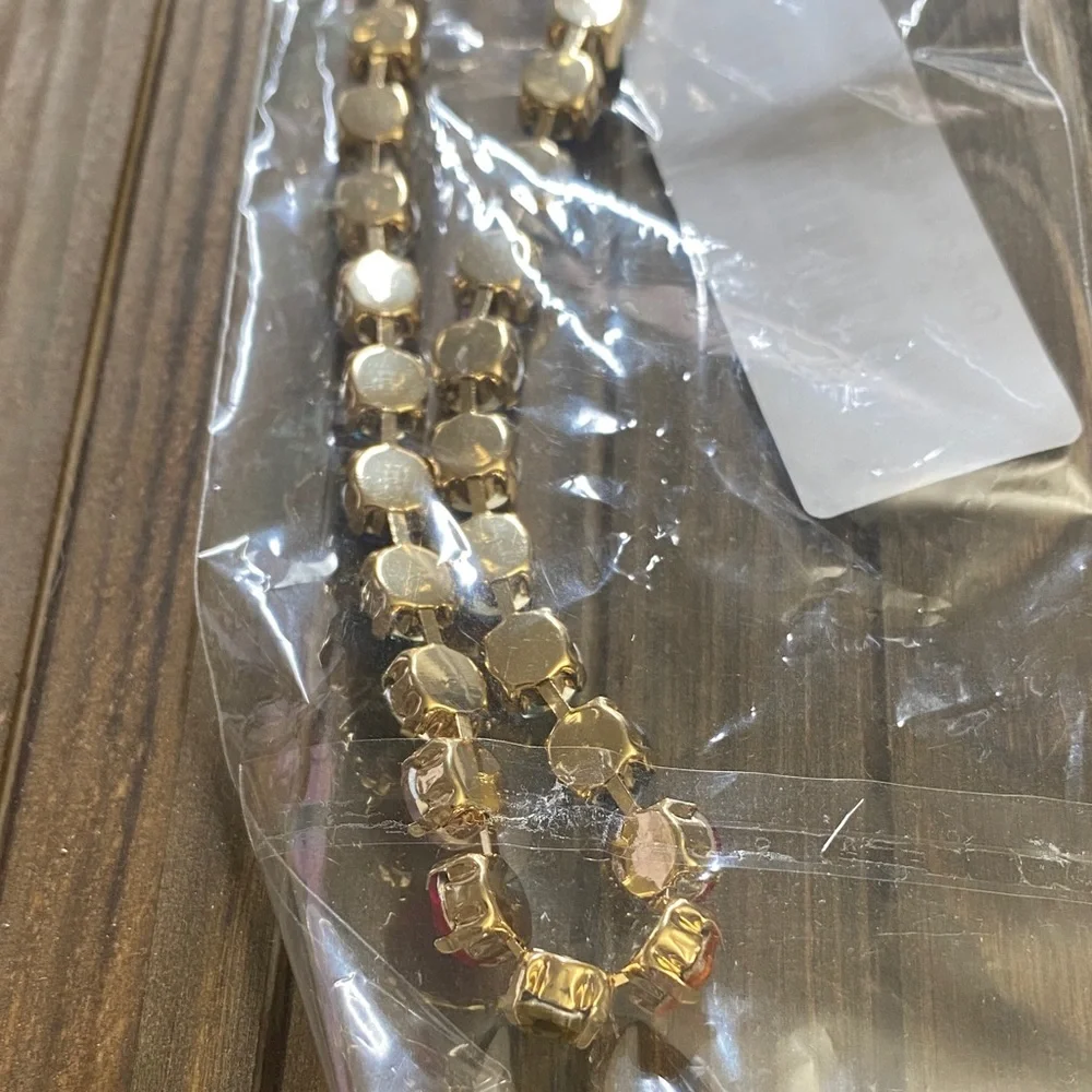 Treasure Jewels Multicolor Crystal Necklace and Earrings Set NWT - Picture 10 of 13